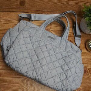 MICHAEL Michael Kors Roberts gray Medium Gym Duffle